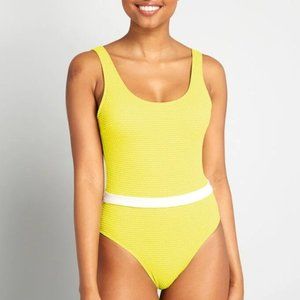 Modcloth Britney One-Piece Retro Swimsuit sz Small